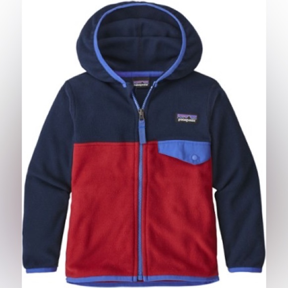 Patagonia Micro D Snap-T Fleece Jacket, 12-18m